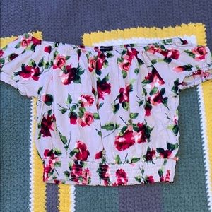 ambiance off the shoulder top